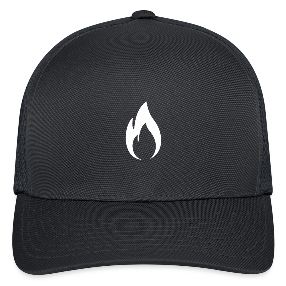 Flexfit Fitted Baseball Cap - charcoal