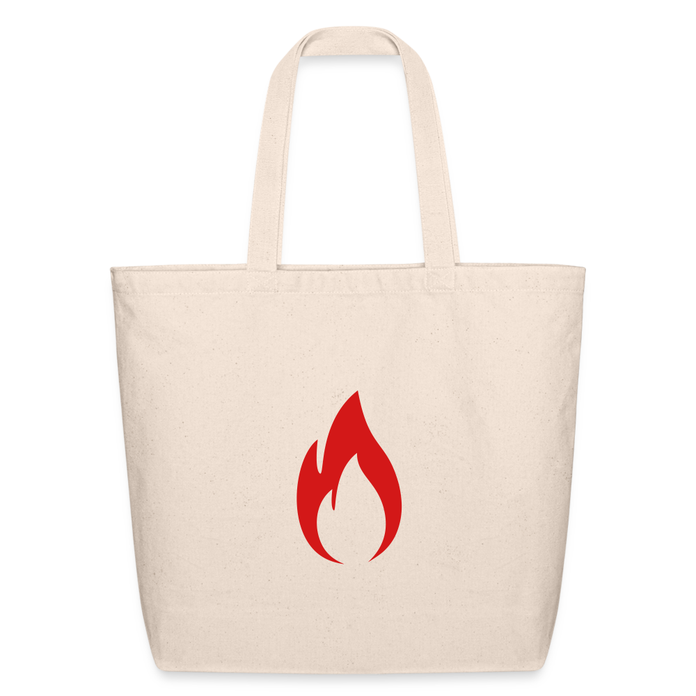 Eco-Friendly Cotton Tote - natural