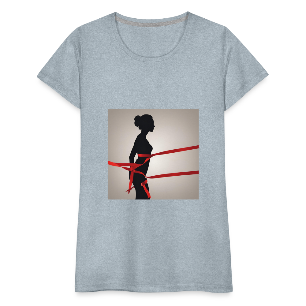 Women’s Premium T-Shirt - heather ice blue