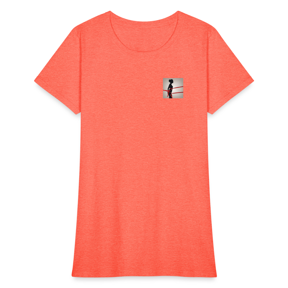 Bella + Canvas Unisex Sweatshirt & Short Set - heather coral