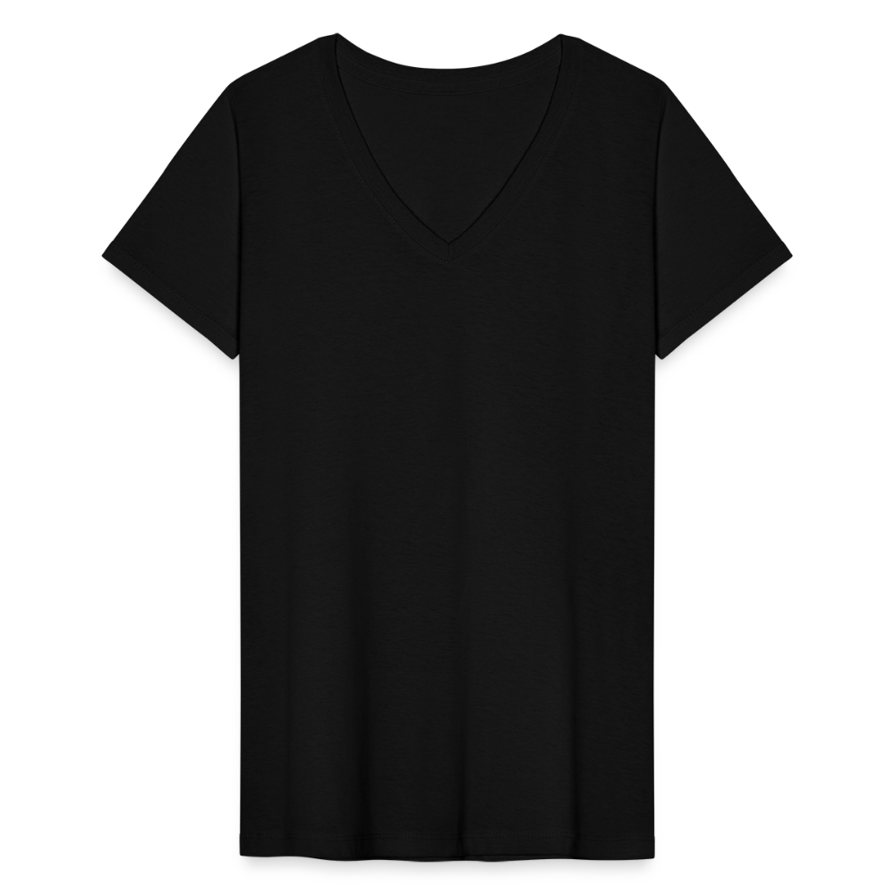 Women's V-Neck T-Shirt - black