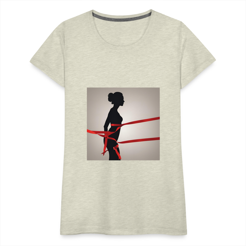 Women’s Premium T-Shirt - heather oatmeal