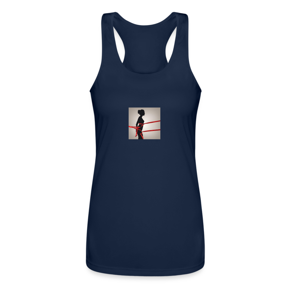 Women’s Performance Racerback Tank Top - navy