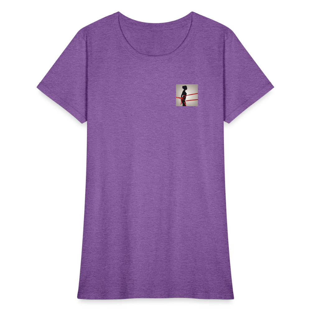 Bella + Canvas Unisex Sweatshirt & Short Set - purple heather
