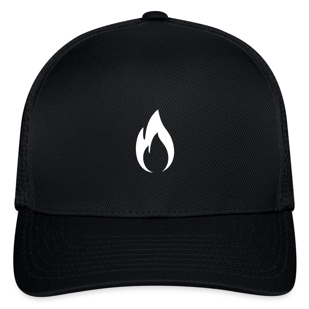 Flexfit Fitted Baseball Cap - black
