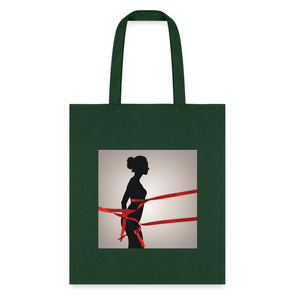 Womens Rights Tote Bag - forest green