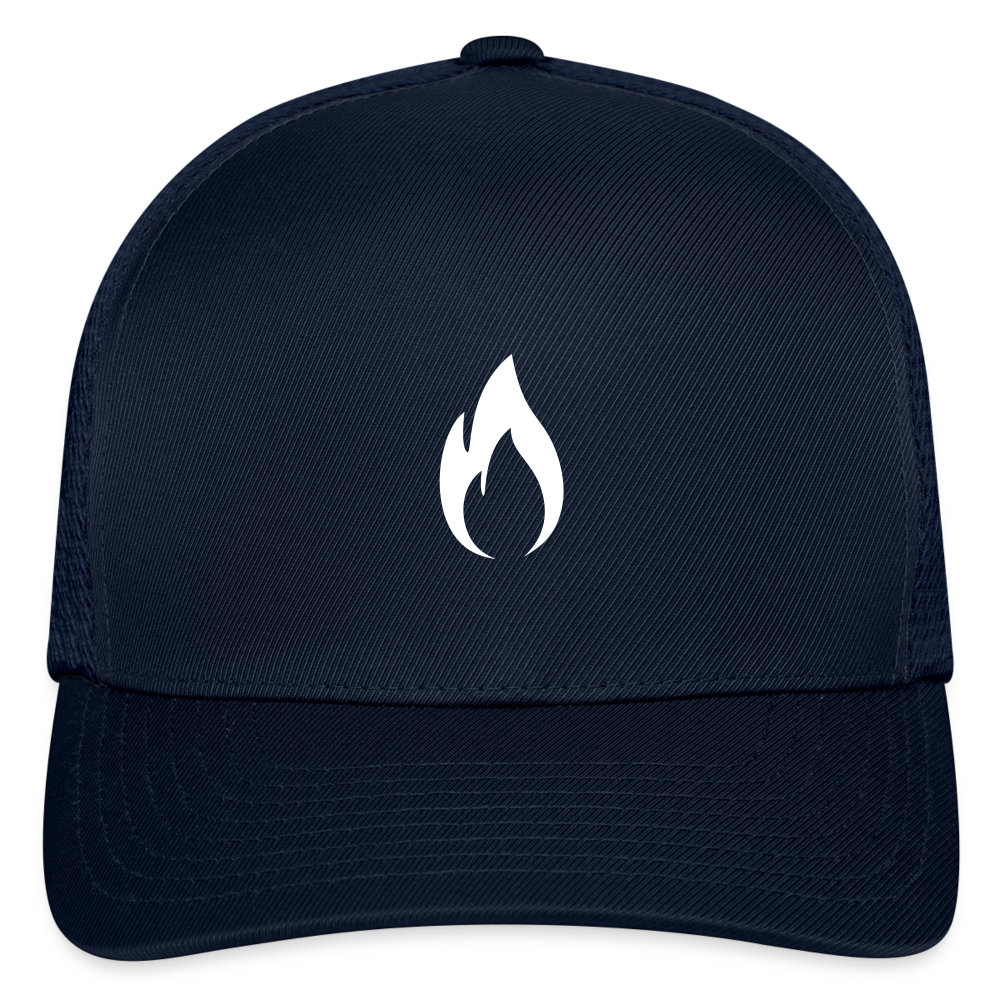 Flexfit Fitted Baseball Cap - navy