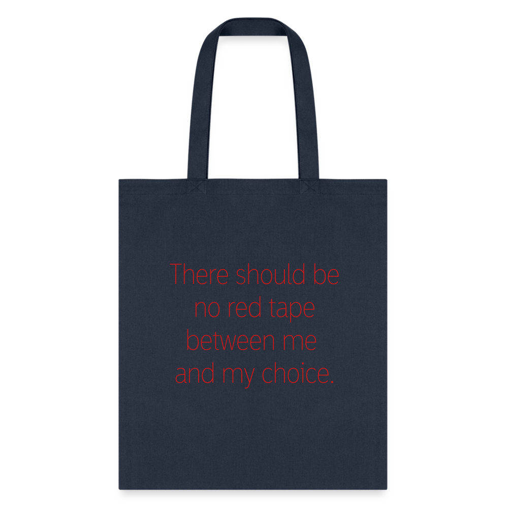Womens Rights Tote Bag - navy