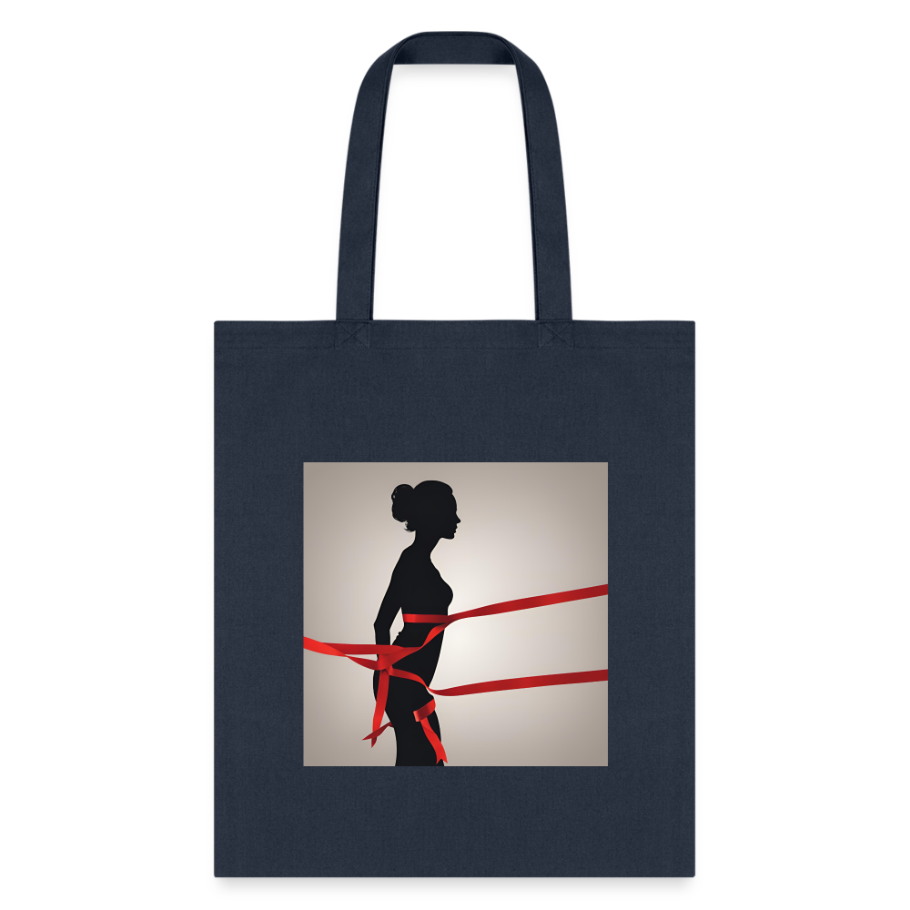 Womens Rights Tote Bag - navy