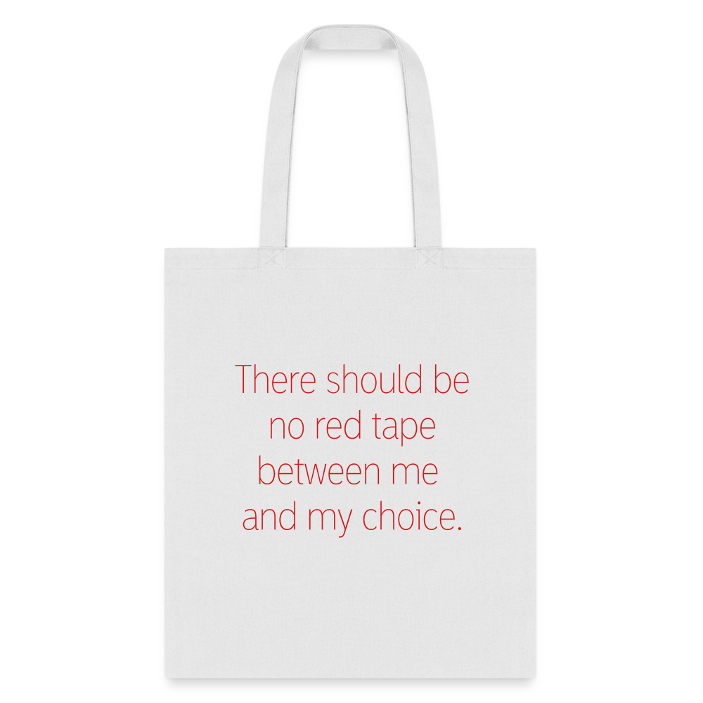 Womens Rights Tote Bag - white