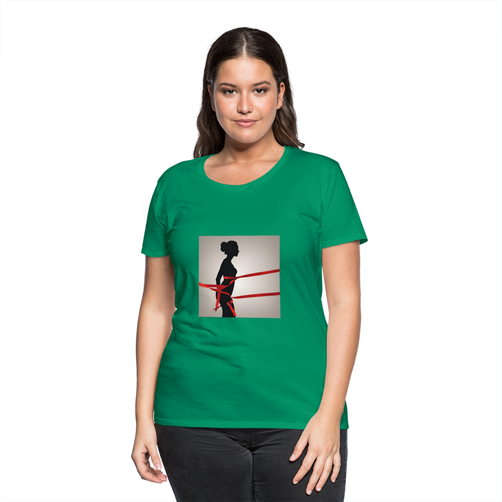 Women’s Premium T-Shirt - kelly green