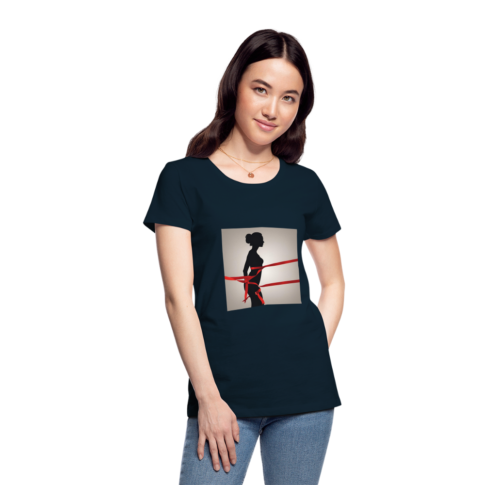 Women’s Premium T-Shirt - deep navy