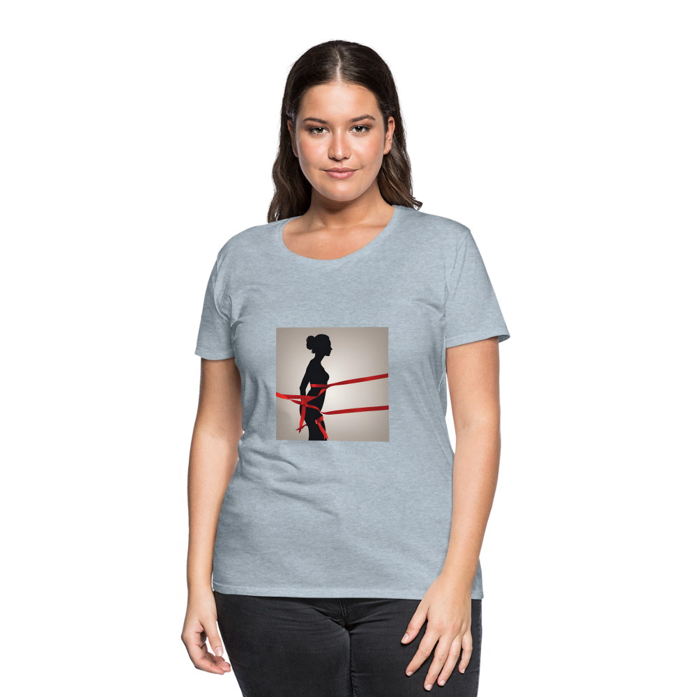 Women’s Premium T-Shirt - heather ice blue