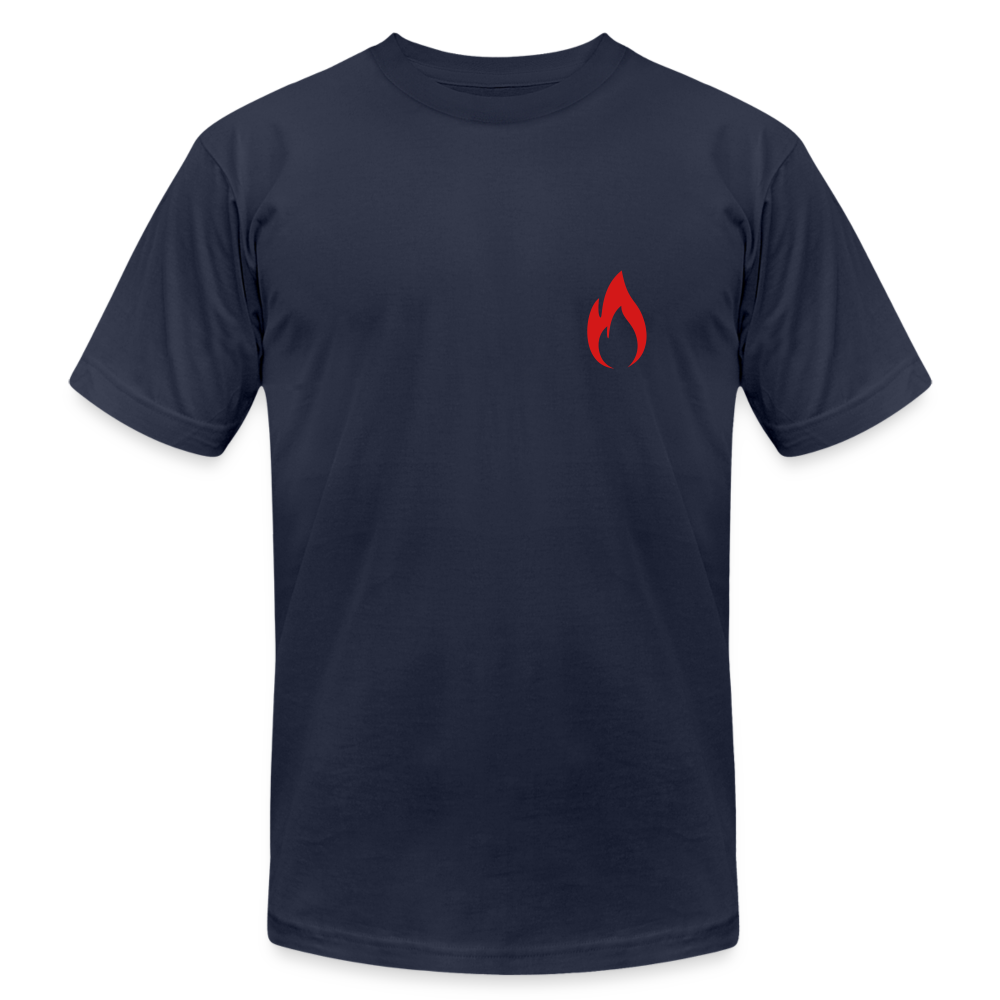 Unisex Jersey T-Shirt by Bella + Canvas - navy