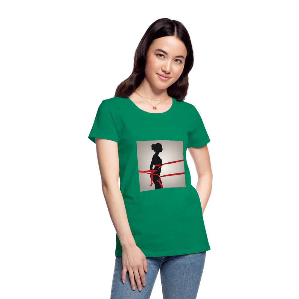 Women’s Premium T-Shirt - kelly green