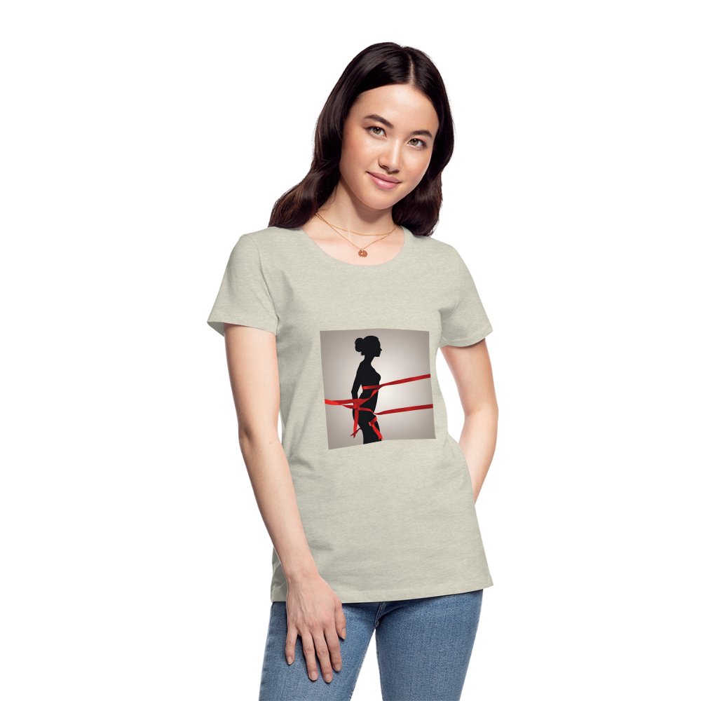 Women’s Premium T-Shirt - heather oatmeal