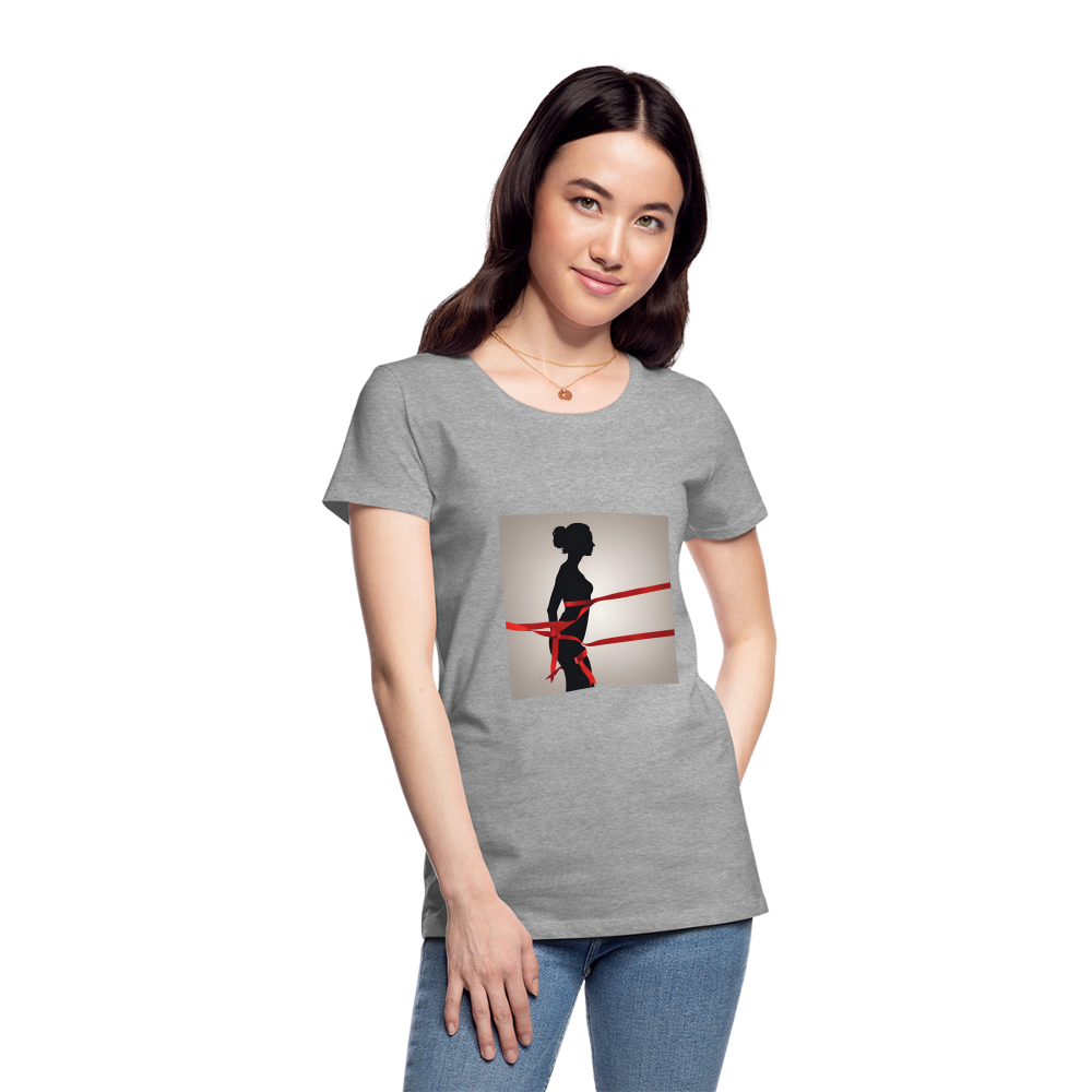 Women’s Premium T-Shirt - heather gray