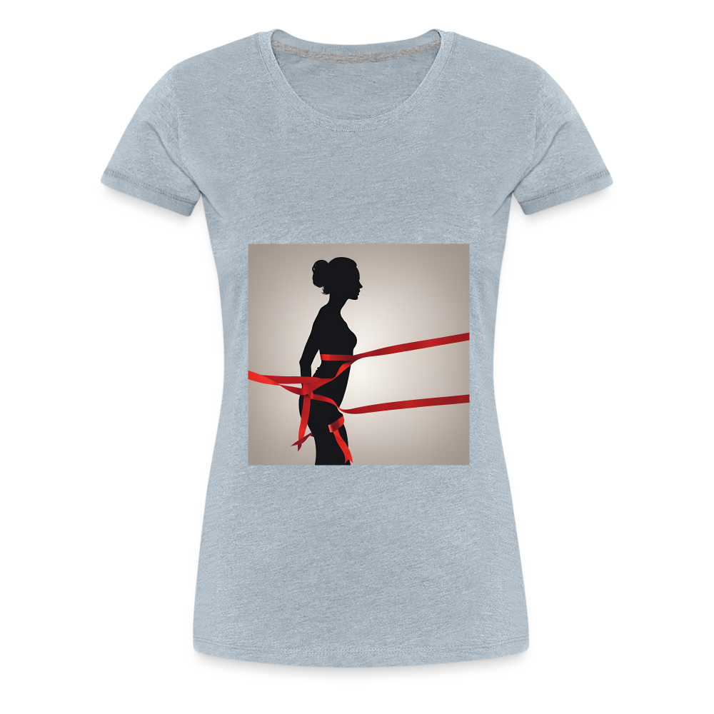 Women’s Premium T-Shirt - heather ice blue