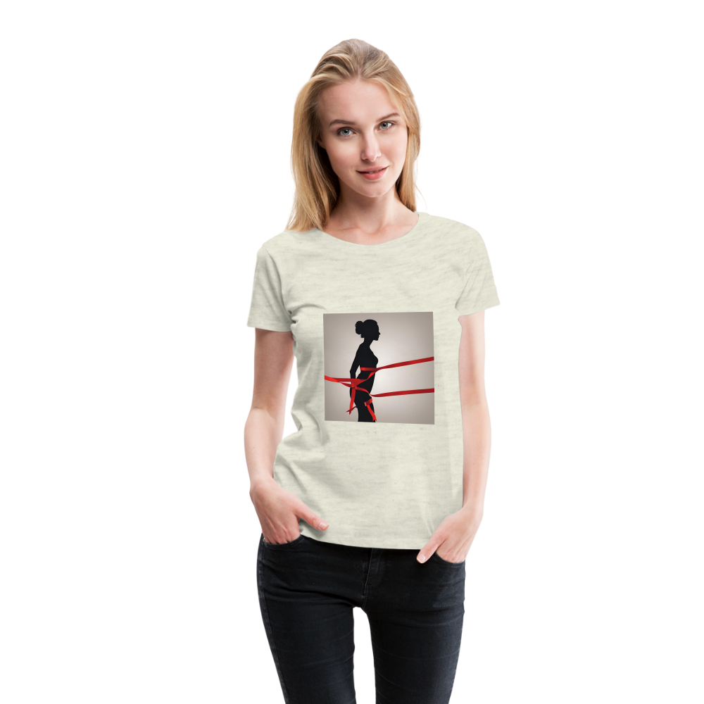 Women’s Premium T-Shirt - heather oatmeal