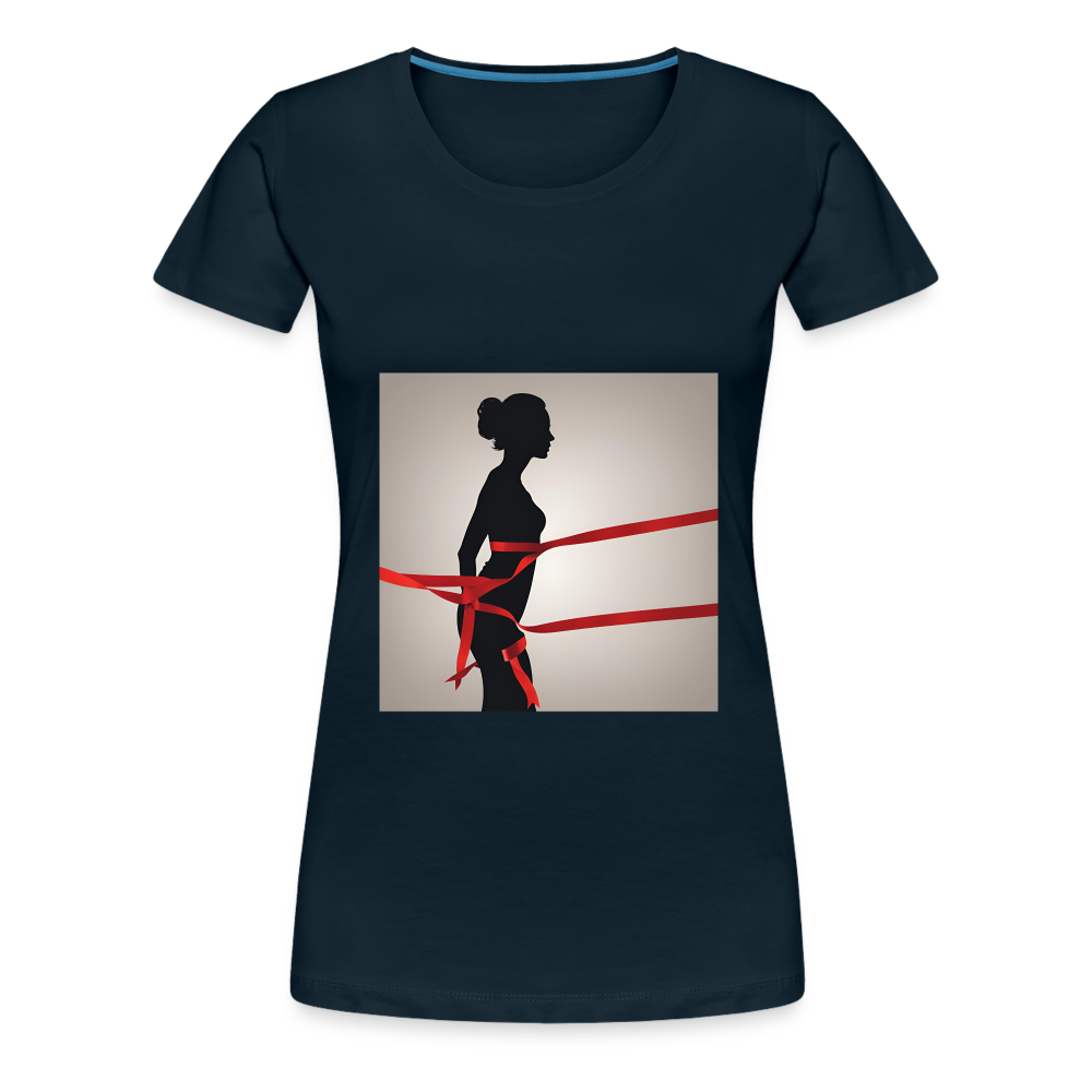 Women’s Premium T-Shirt - deep navy