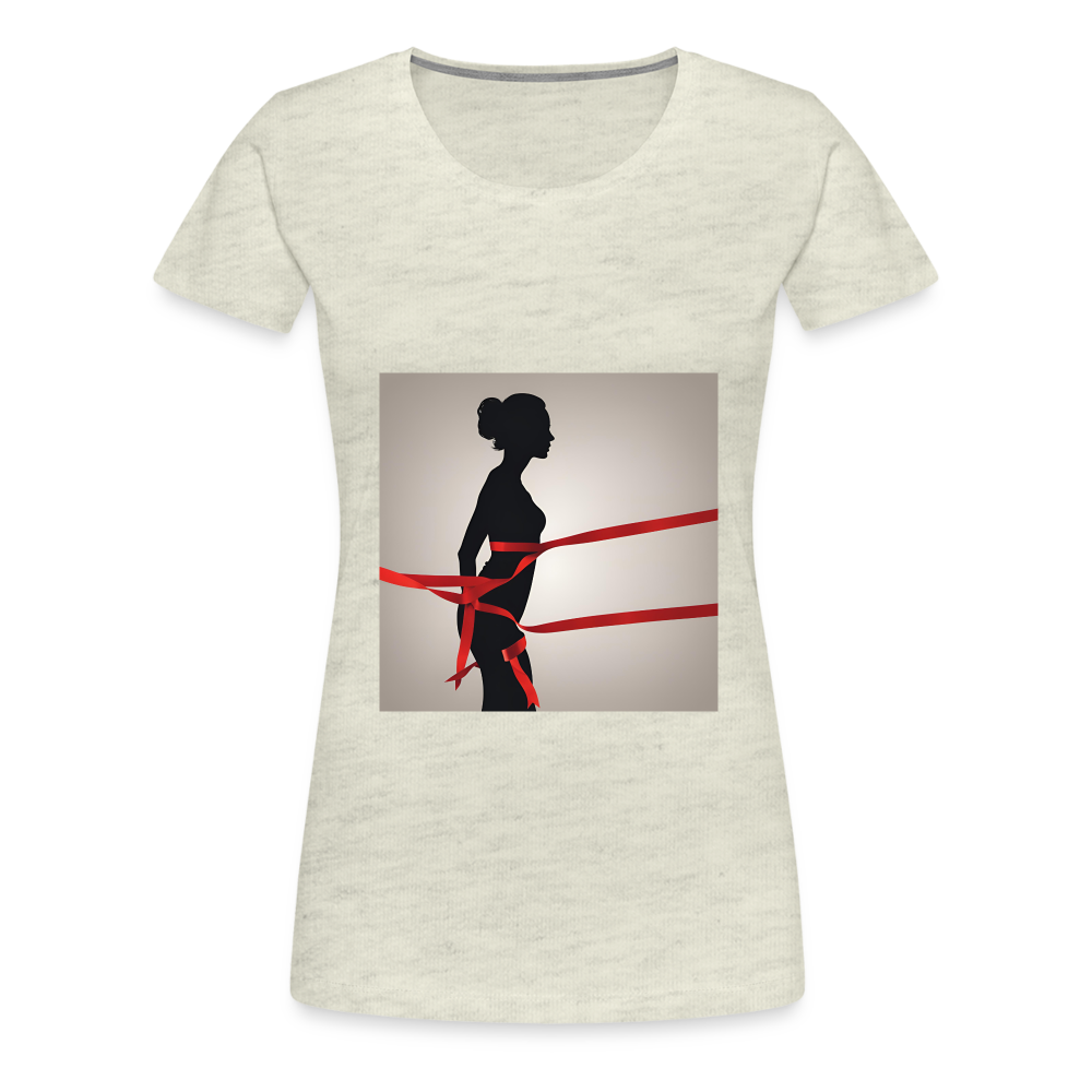 Women’s Premium T-Shirt - heather oatmeal
