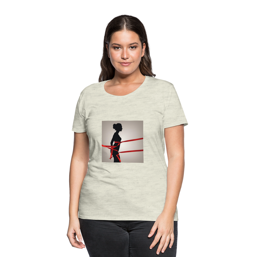 Women’s Premium T-Shirt - heather oatmeal