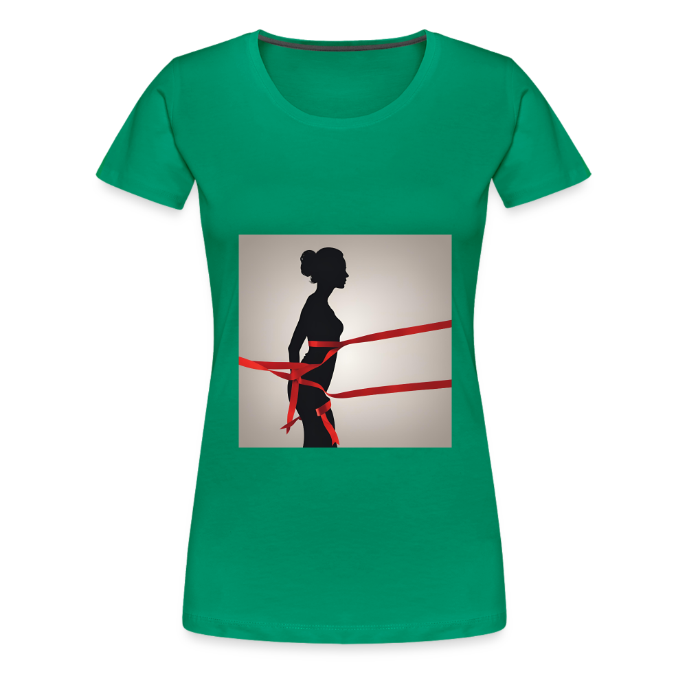 Women’s Premium T-Shirt - kelly green