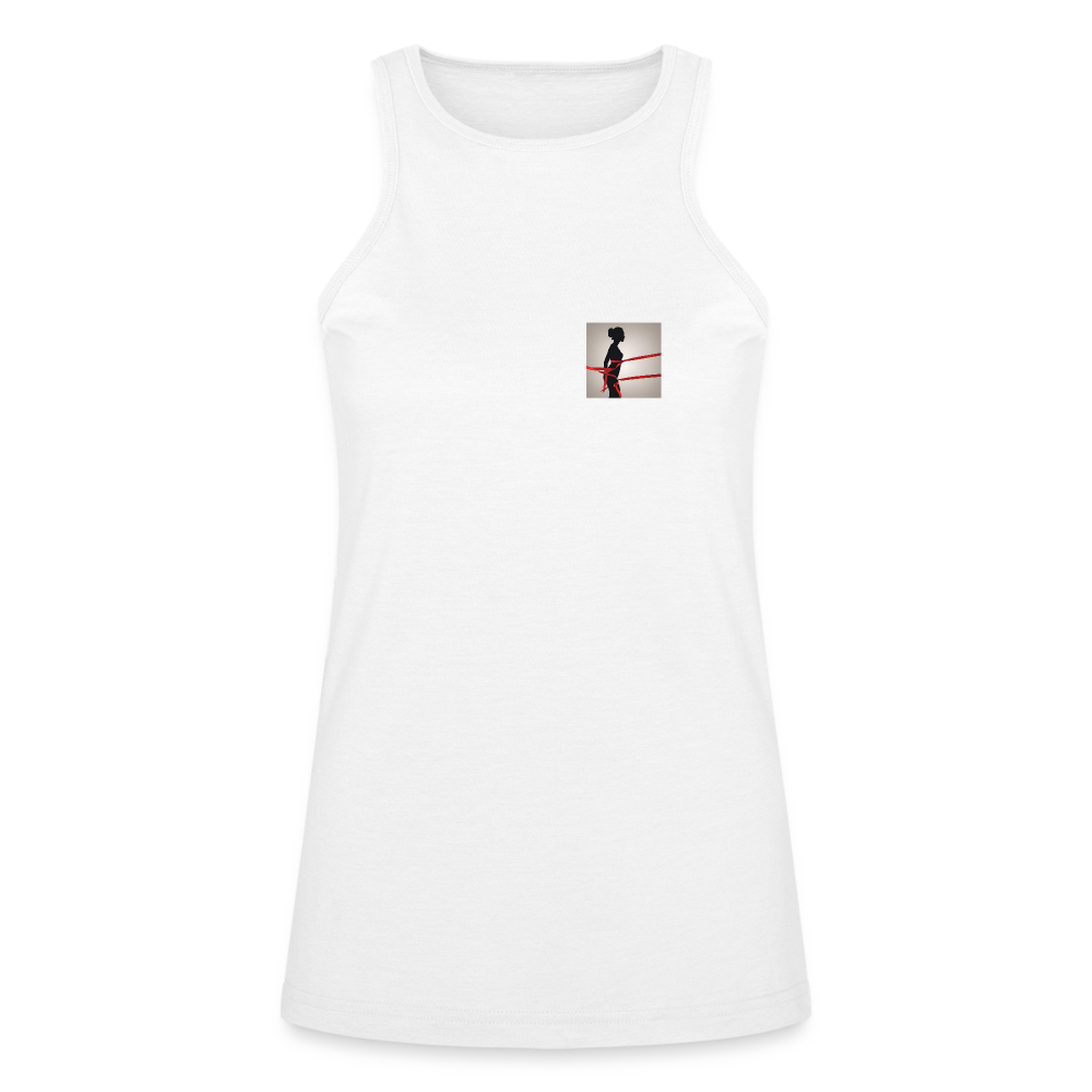 American Apparel Women’s Racerneck Tank - white