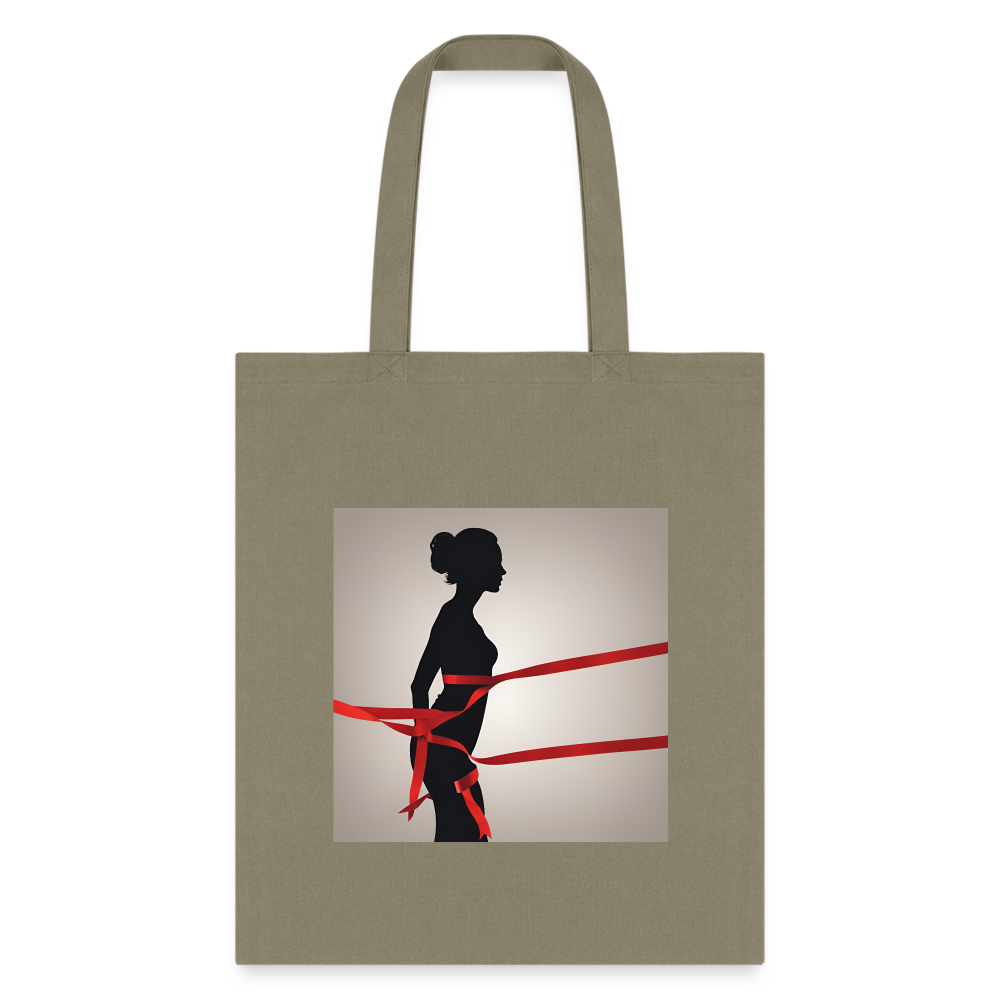 Womens Rights Tote Bag - khaki