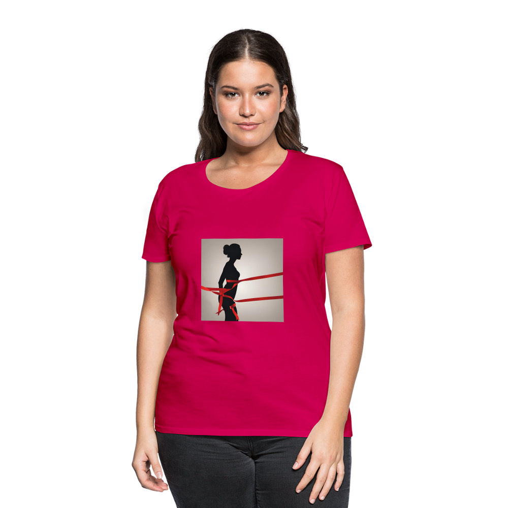 Women’s Premium T-Shirt - dark pink