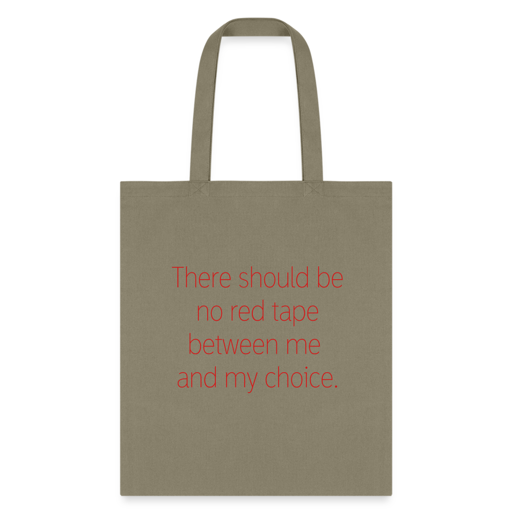 Womens Rights Tote Bag - khaki