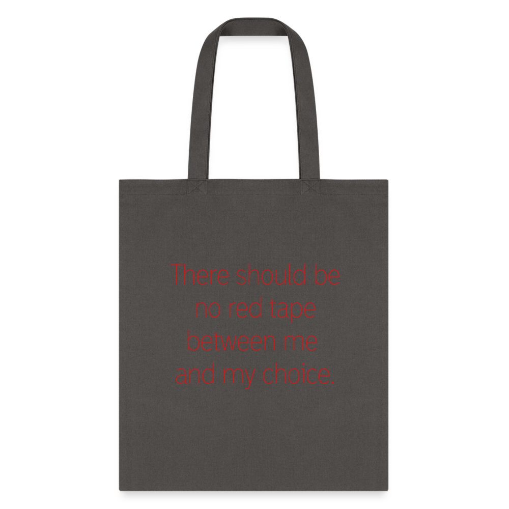 Womens Rights Tote Bag - charcoal