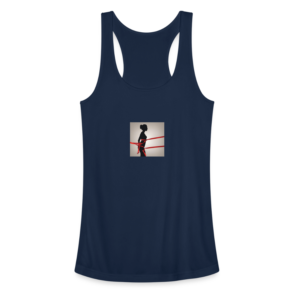Women’s Performance Racerback Tank Top - navy