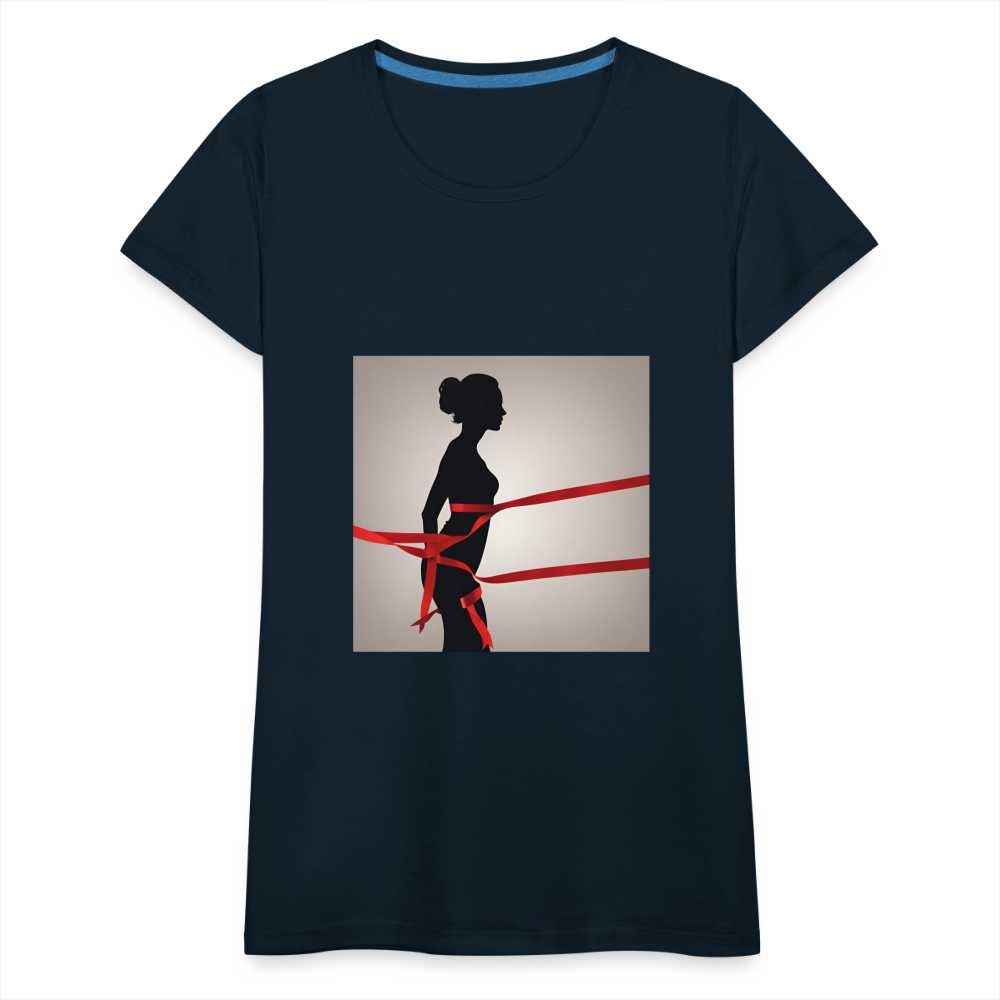 Women’s Premium T-Shirt - deep navy