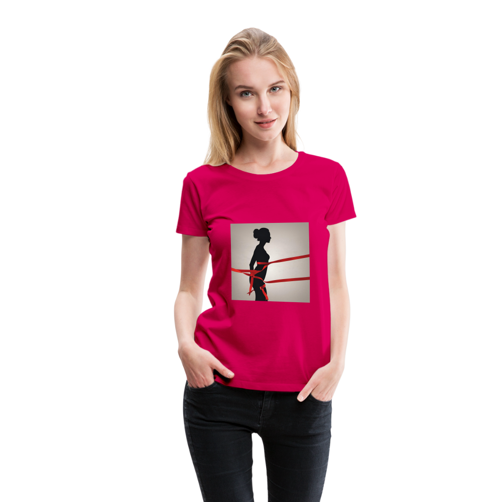 Women’s Premium T-Shirt - dark pink