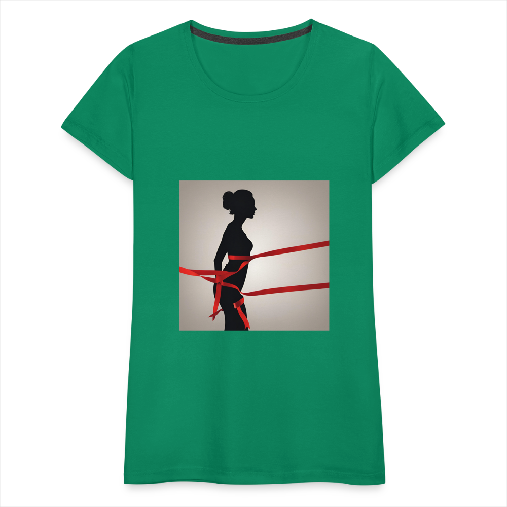 Women’s Premium T-Shirt - kelly green