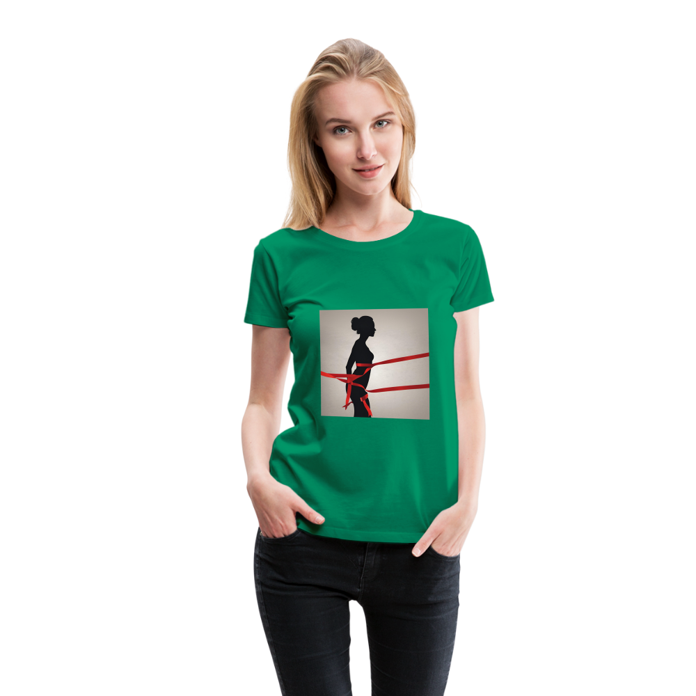 Women’s Premium T-Shirt - kelly green
