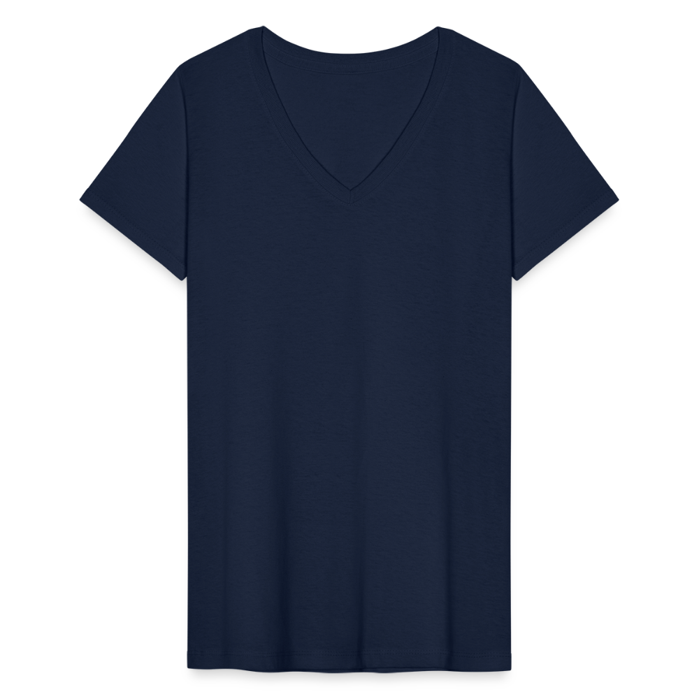 Women's V-Neck T-Shirt - navy