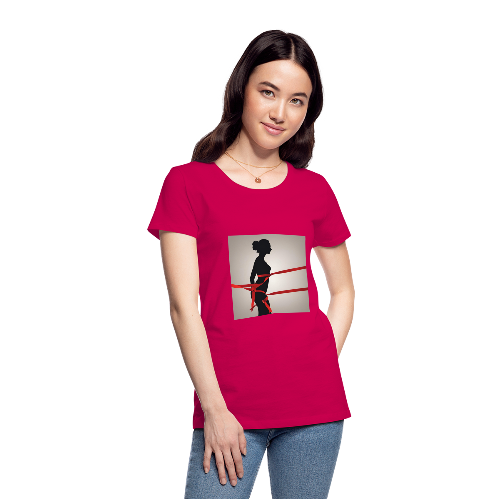 Women’s Premium T-Shirt - dark pink