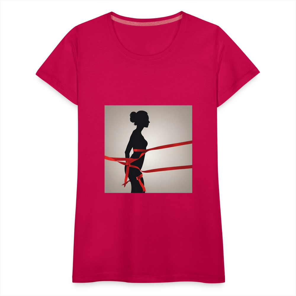 Women’s Premium T-Shirt - dark pink